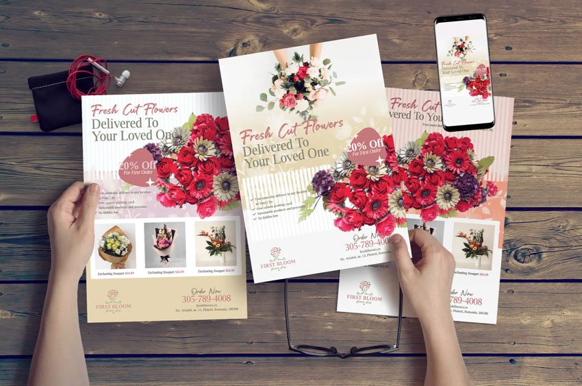 flower flyer