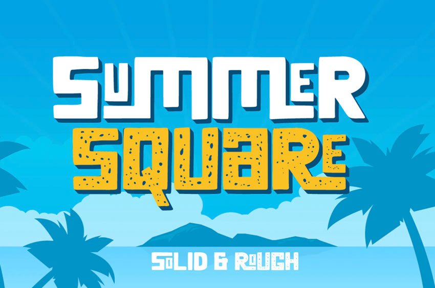 Summer Square Font