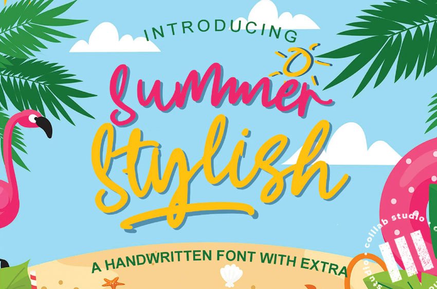 summer font bold