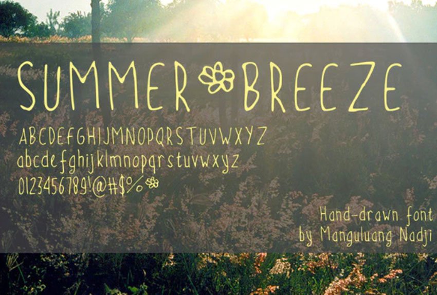 Summer Breeze Font