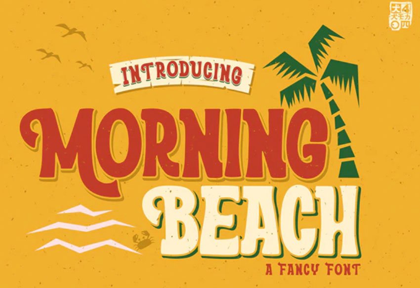 Morning Beach Font