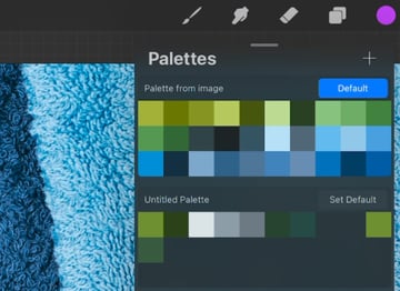 Procreate palette