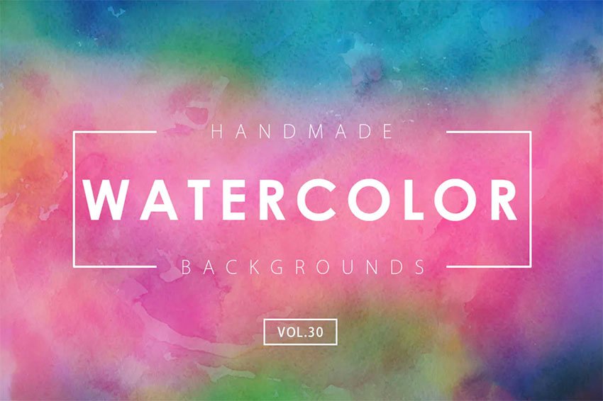 Colourful Watercolor Backgrounds