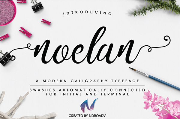 Noelan Free Script Font