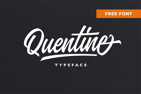 Quentine Free Script Font