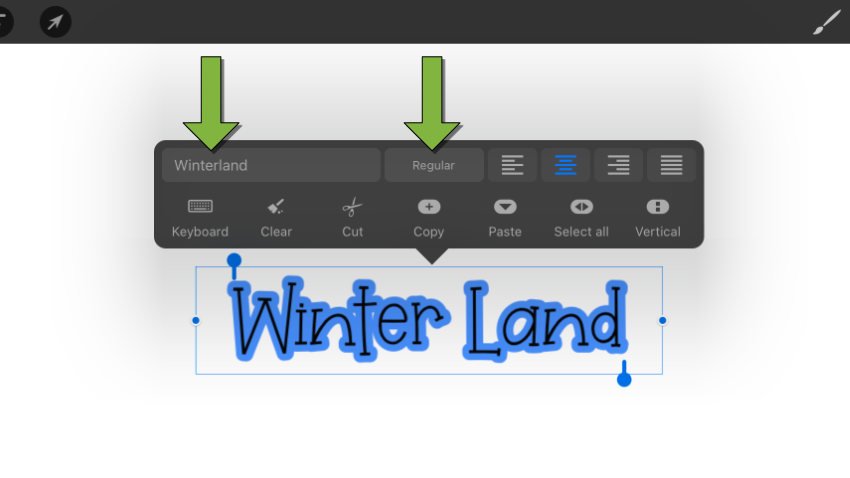 open the Edit Style panel