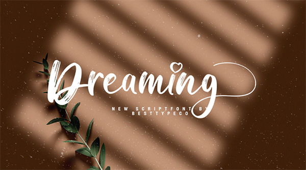 Textured Free Script Font