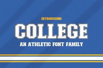 College Font Family