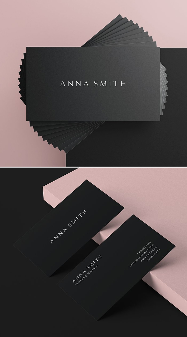 Attractive Minimal Business Card