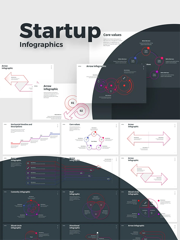 STARTUP - Keynote Infographics