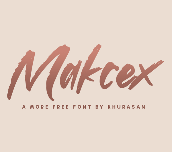 Makcex Free Font