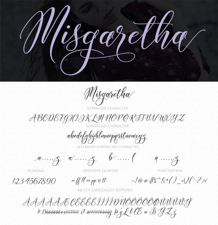 misgaretha fontscript alternative to Magnolia brush script