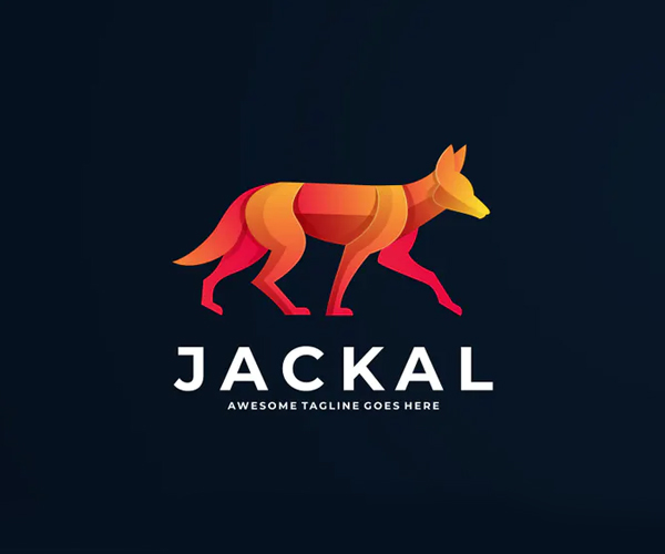 Jackal Gradient Logo