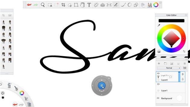 how to change sketchbook font size