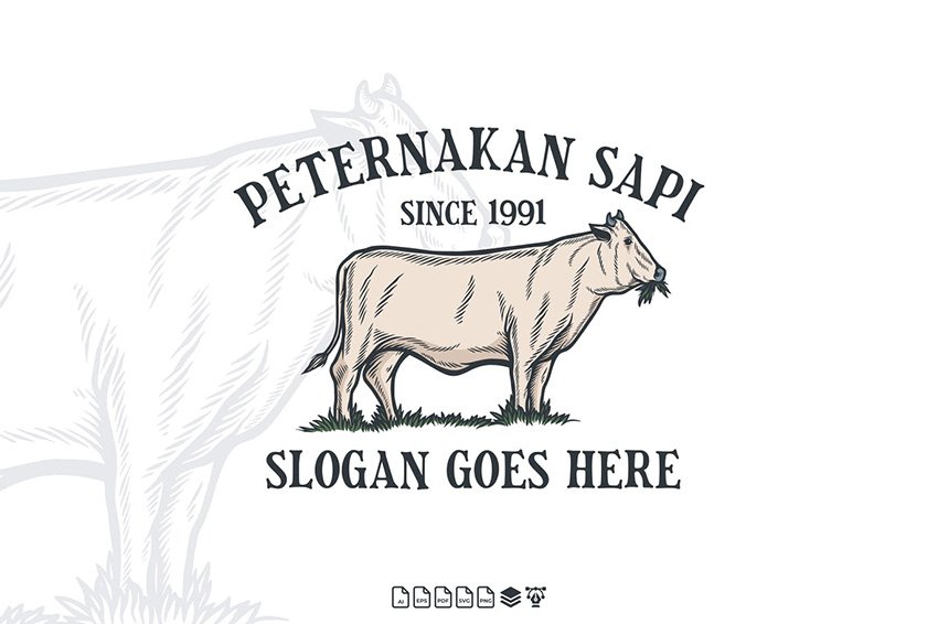 Cow Logo Design