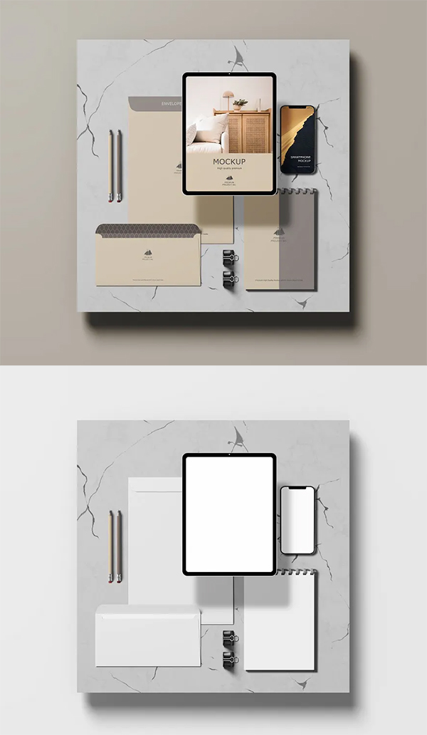 Perfect Stationery Branding Mockup