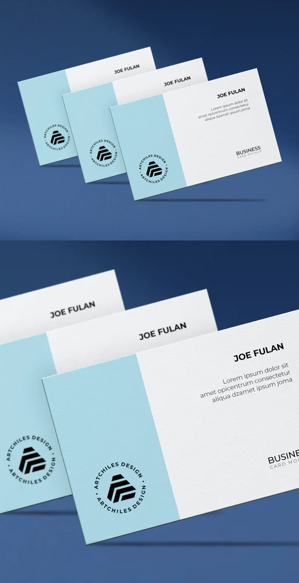 Business Card Logo Mockup