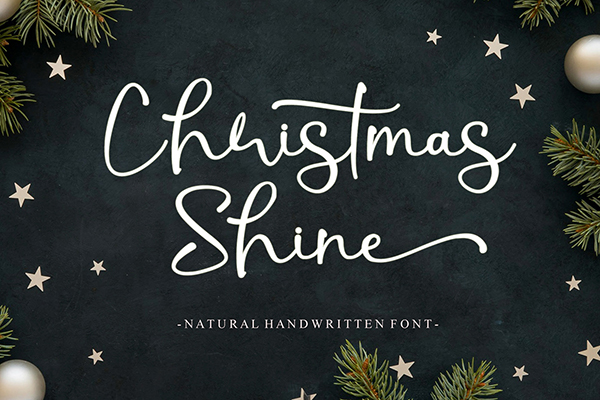 Christmas Shine Free Font