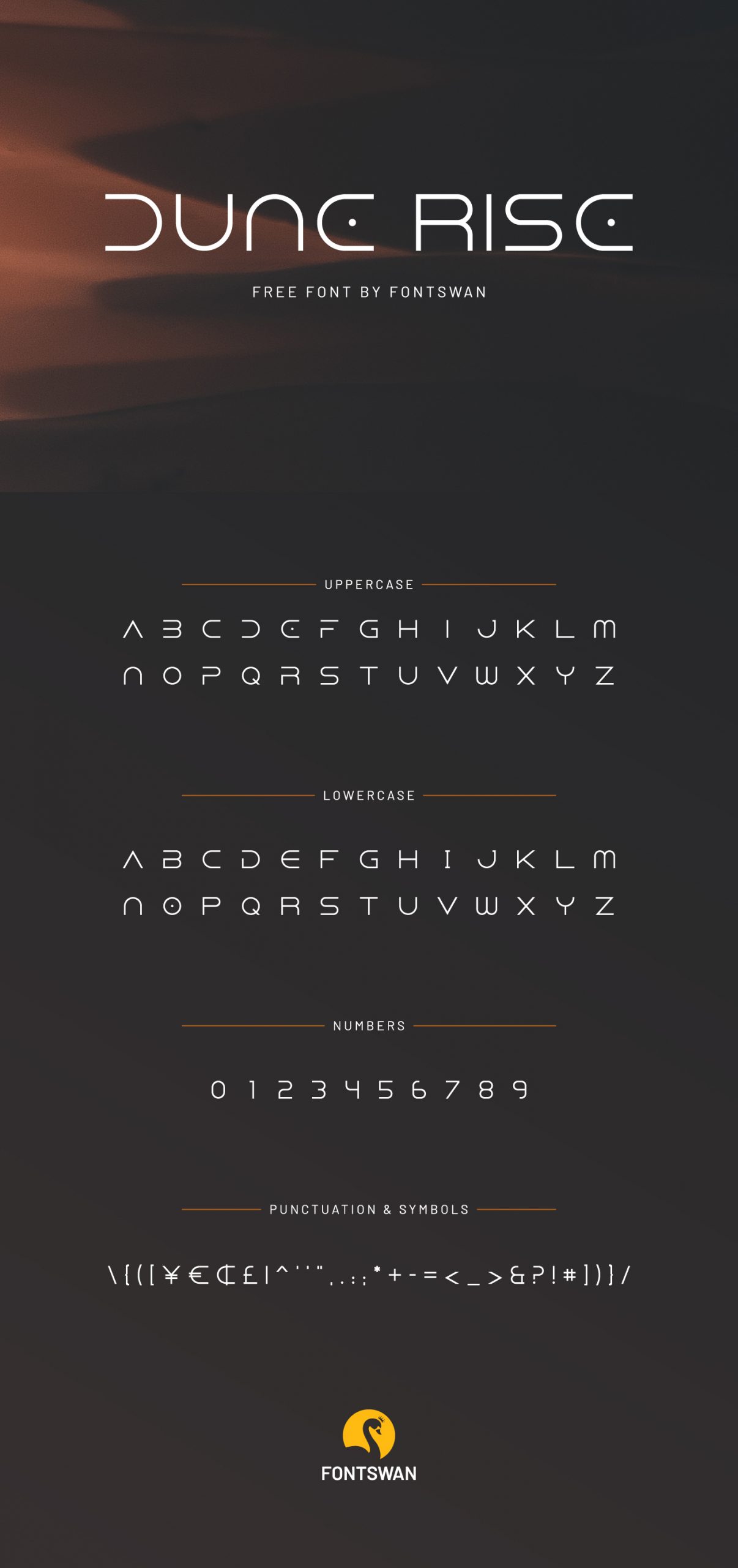 Dune Rise Free Font