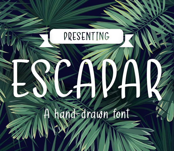 Escapar Font