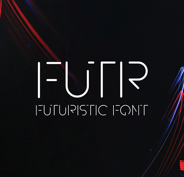 Futr Futuristic Free Font
