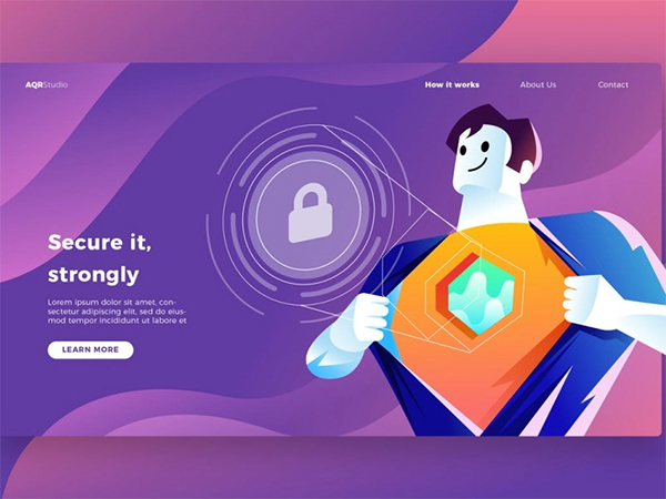 Security - Banner & Landing Page