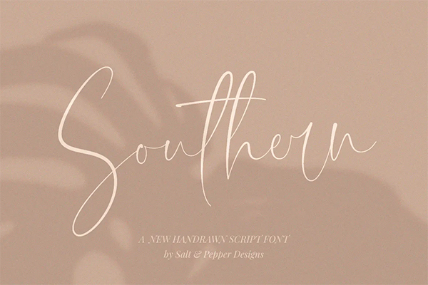 Southern Script Font