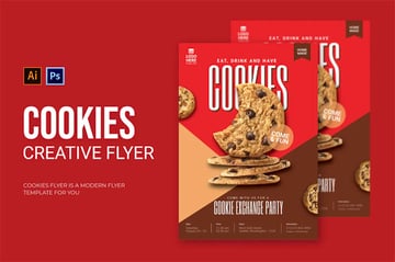 Cookies Flyer Design