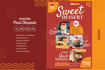 Bread and Pastry Poster