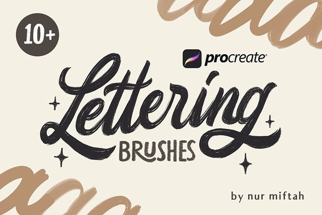 Procreate Lettering Brushes