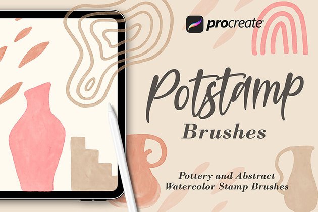 Potstamp - Procreat Brushes