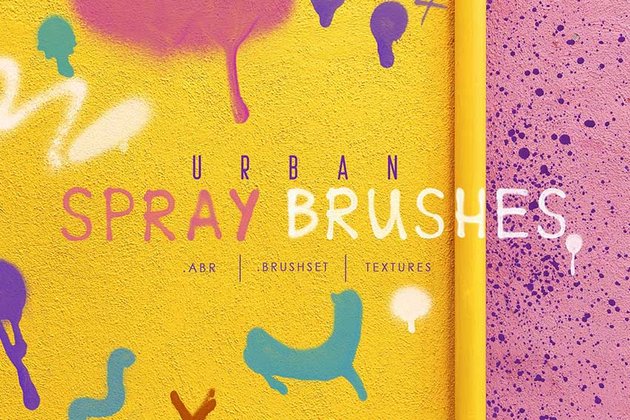 Procreate&Ph Urban Spray Brushes