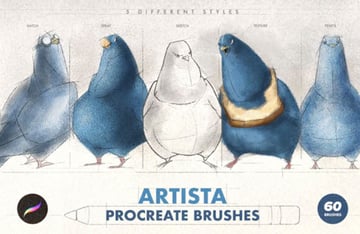 Artista Procreate Brushes