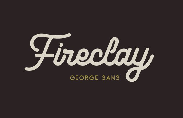 Best font pairings: Fireclay and George Sans