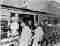 Picture of The Greensboro Four —  Joseph McNeil, Franklin McCain, Ezell Blair Jr., and David Richmond — sitting at the Woolworth’s lunch counter in Greensboro, North Carolina