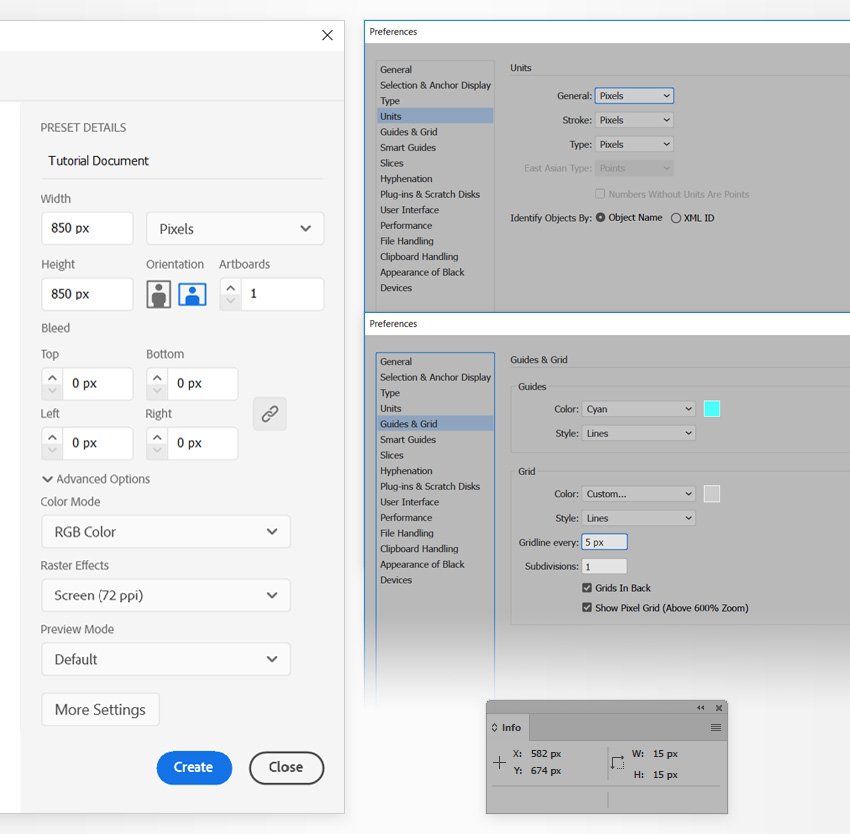 illustrator new document