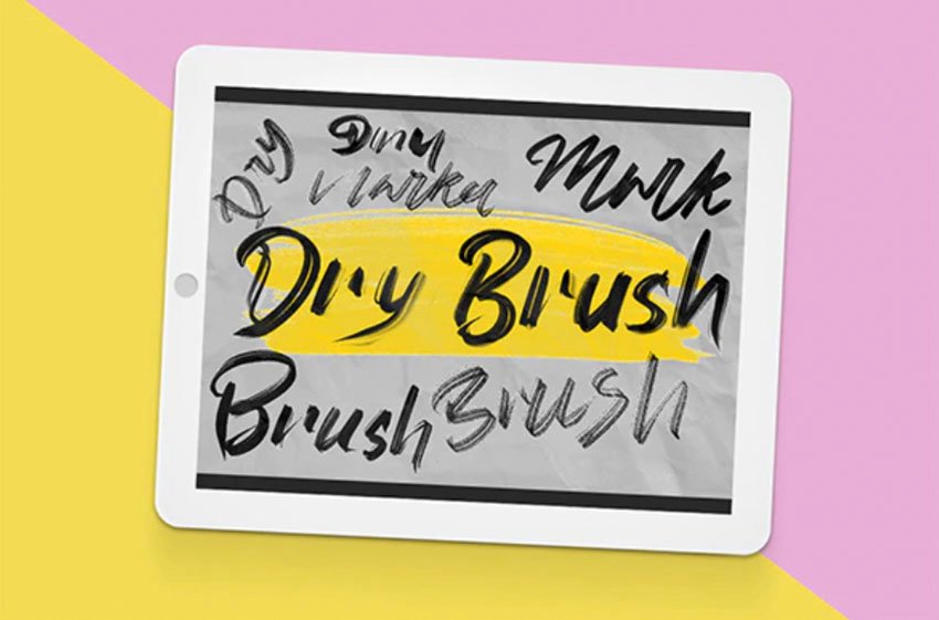 Procreate Dry Marker Brushes