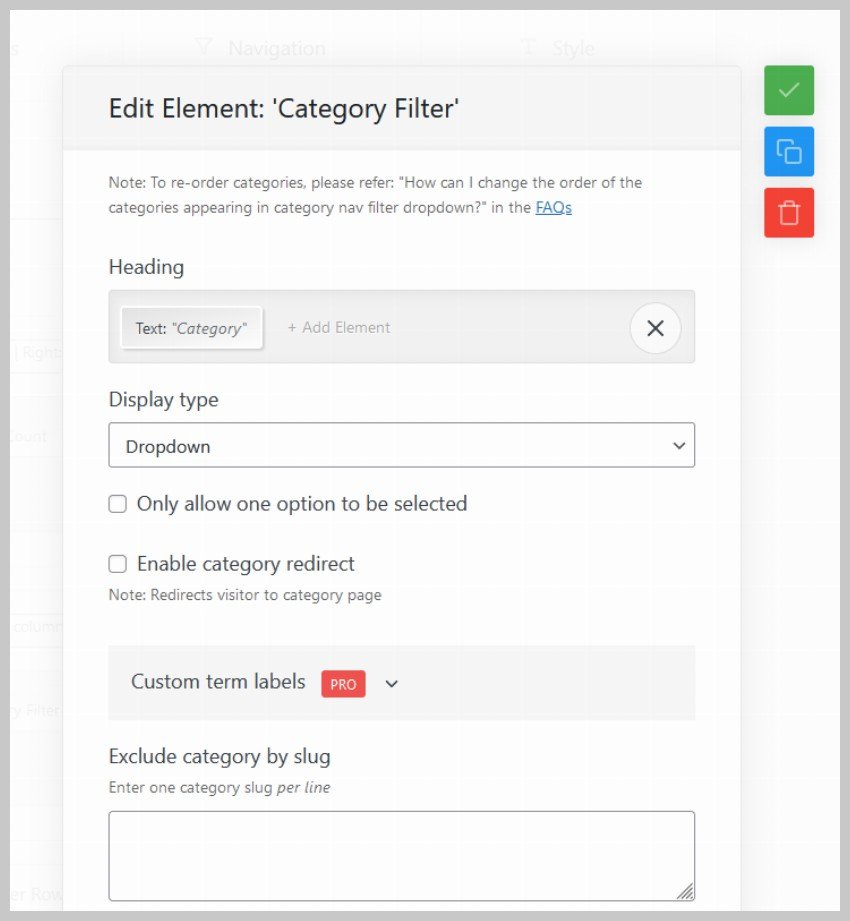 WooCommerce Product Table Category Filter