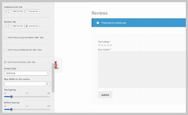 StoreCustomizer Review Section