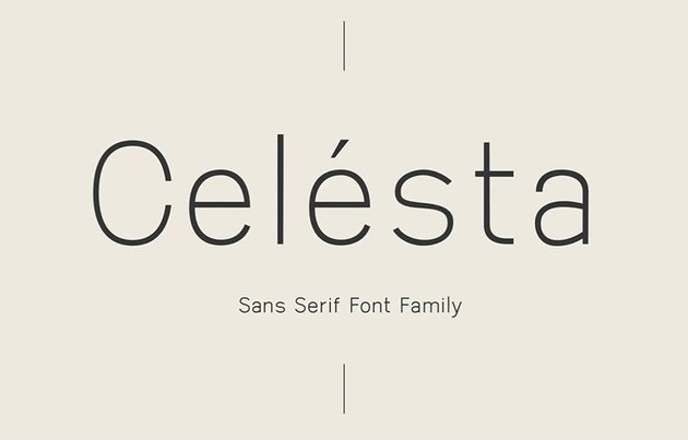 Celesta Sans Serif Font