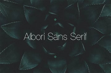 Albori Sans Serif