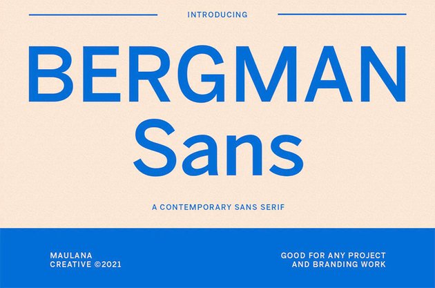 Bergman Sans Font