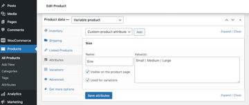 Adding multiple values to the same WooCommerce attribute.