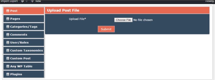 WordPress Awesome Import & Export Plugin - Import & Export WordPress Data