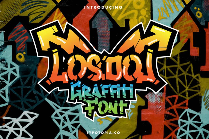 Losdol Graffiti Tattoo Lettering