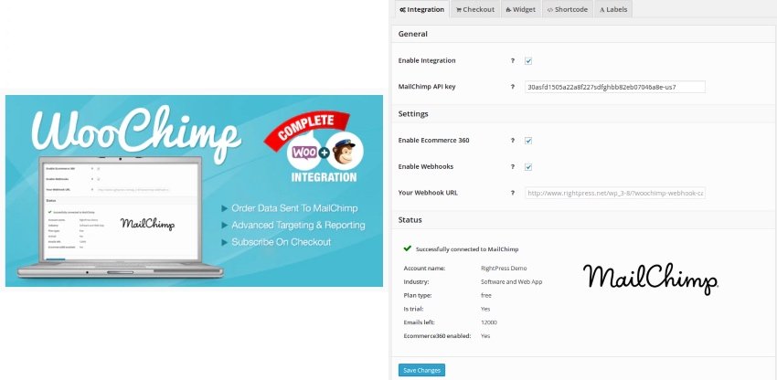 WooChimp - WooCommerce MailChimp Integration