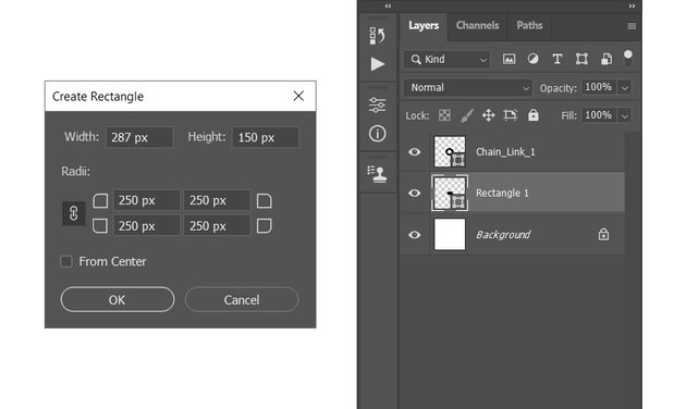 creating new rectangle shape layer