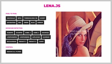 Lena JS Image Editing Library