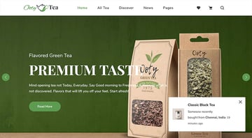 Ooty – Organic Tea Store Shopify Theme