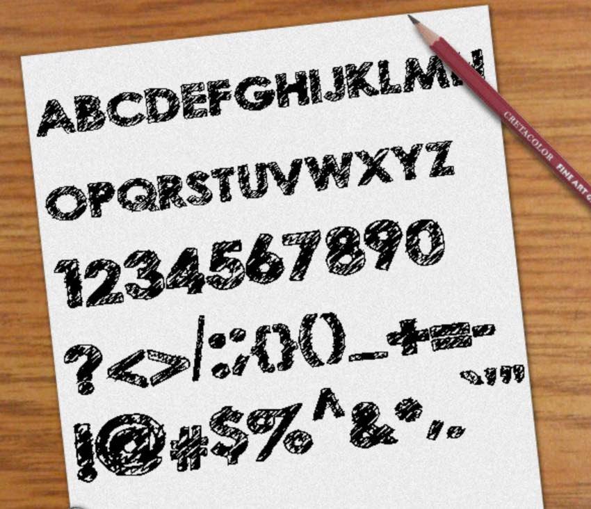 Scribble Font